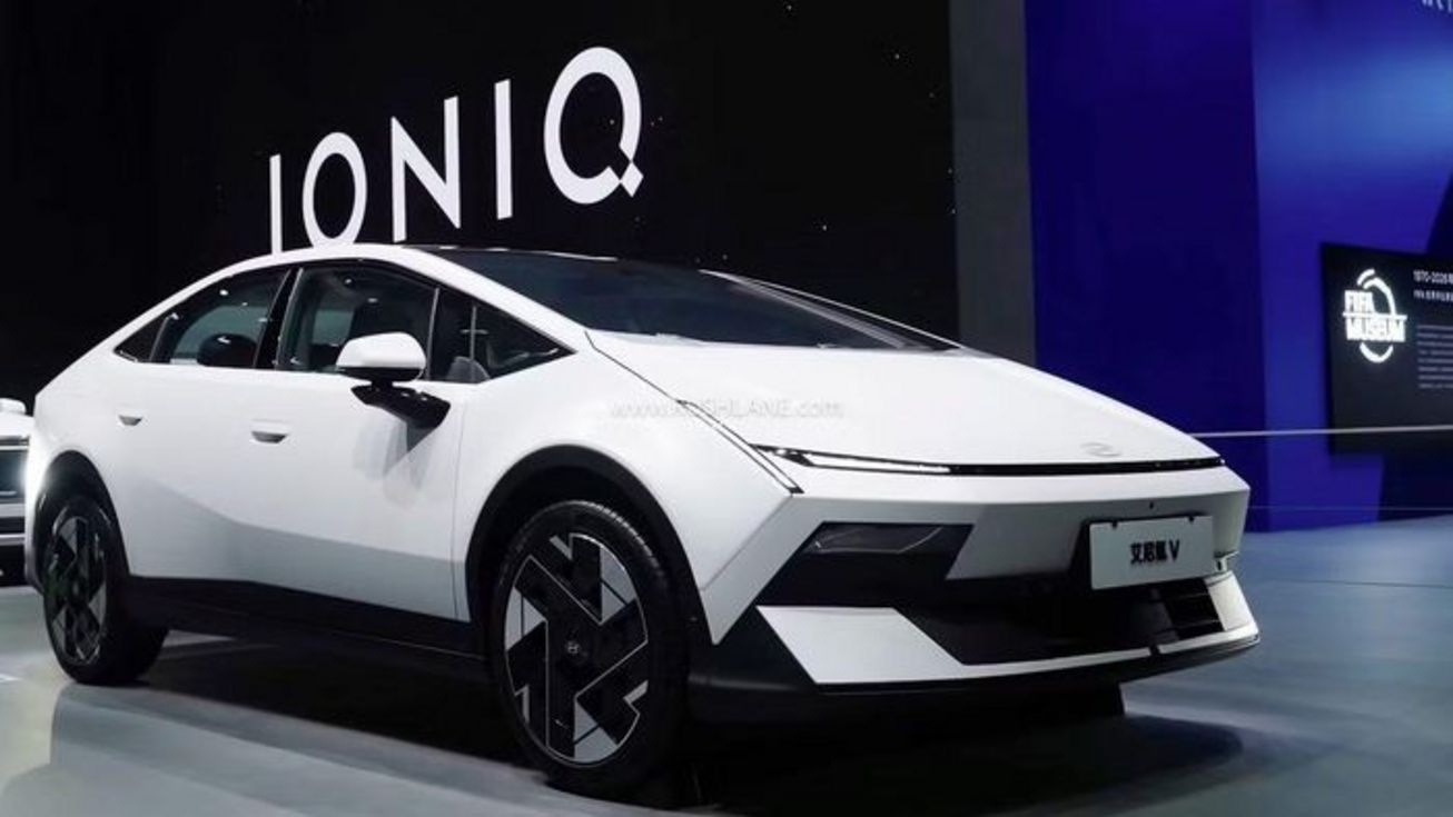 Cận cảnh xe điện Hyundai Ioniq V thiết kế độc đáo cho Trung Quốc