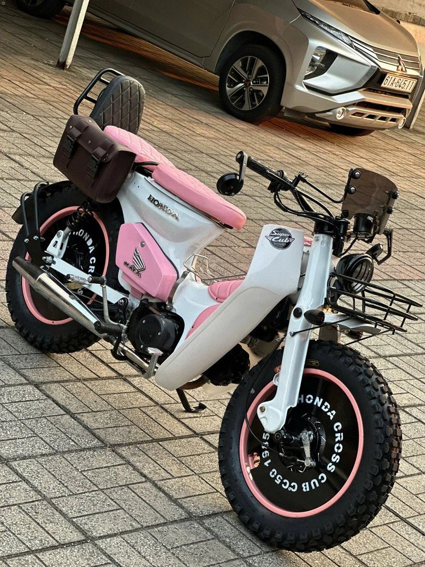 Hồi sinh Honda Cub 81 bánh béo: Tuyệt tác 20 triệu
