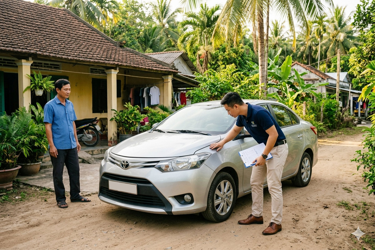 Thu mua xe ô tô cũ Cà Mau: Định giá tận nơi, thanh toán ngay