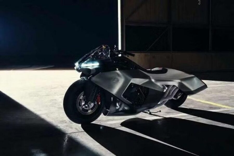 Chi tiết siêu mô tô BMW Vision K18 concept 1.800cc