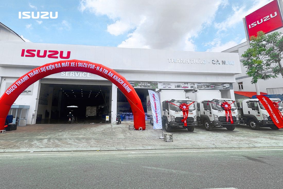 Isuzu FSR-N chính thức ra mắt tại thị trường Cà Mau
