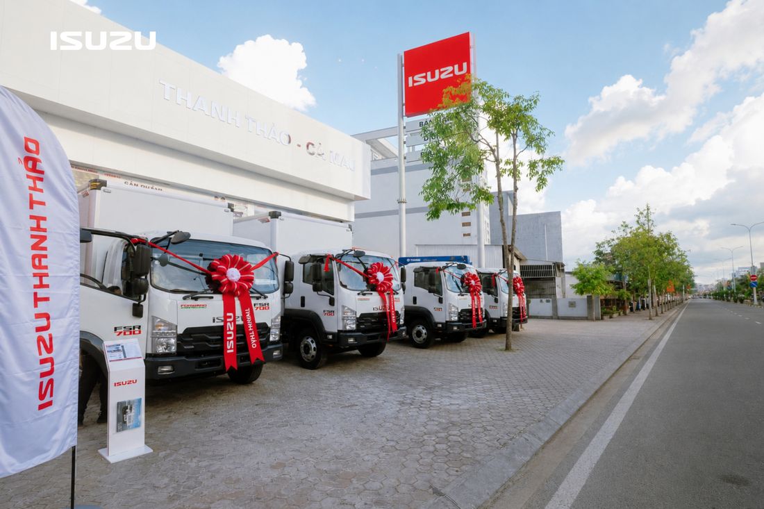 Isuzu FSR-N chính thức ra mắt tại thị trường Cà Mau