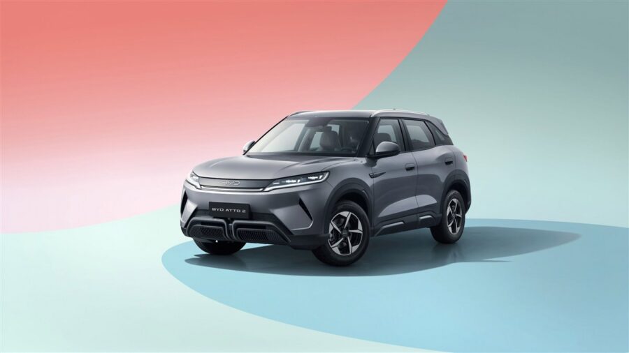 BYD Atto 2 Cà Mau - phiên bản màu xám Harbour Grey