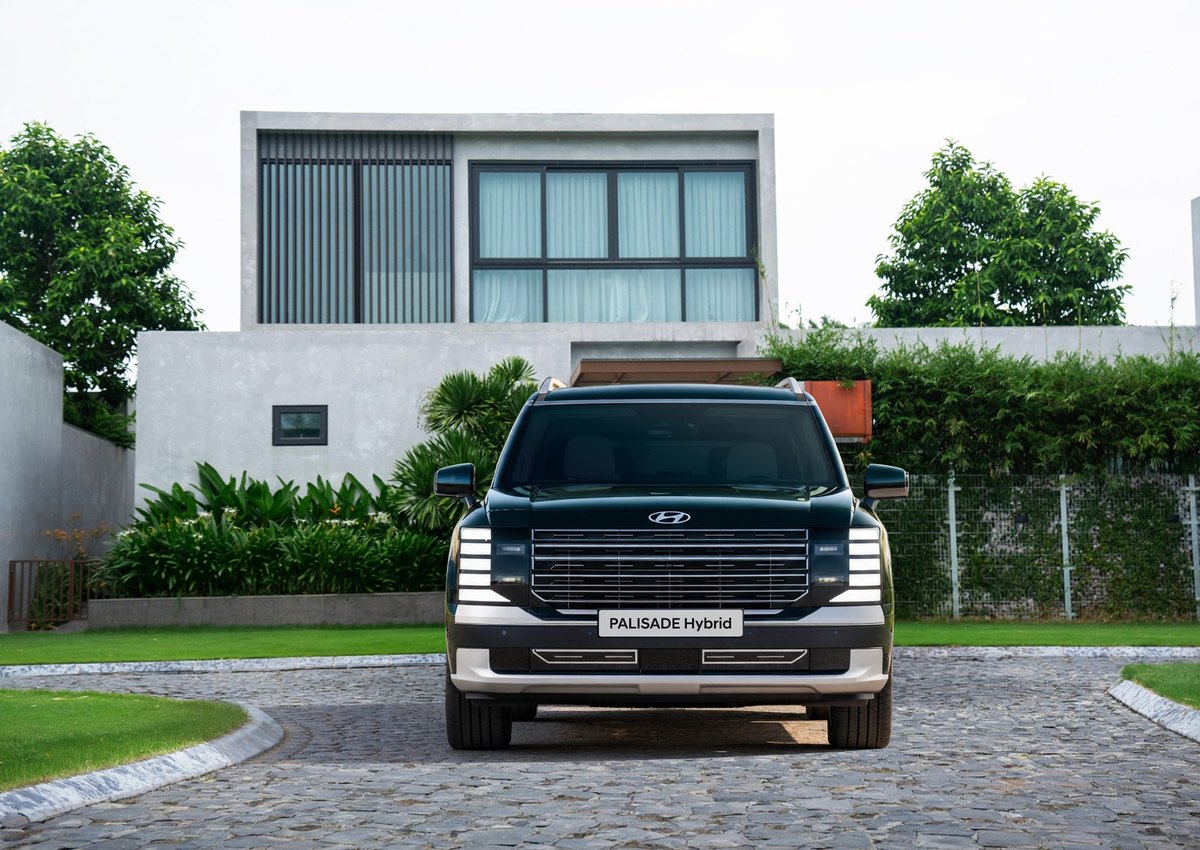 Mặt trước Palisade Hybrid chụp thẳng