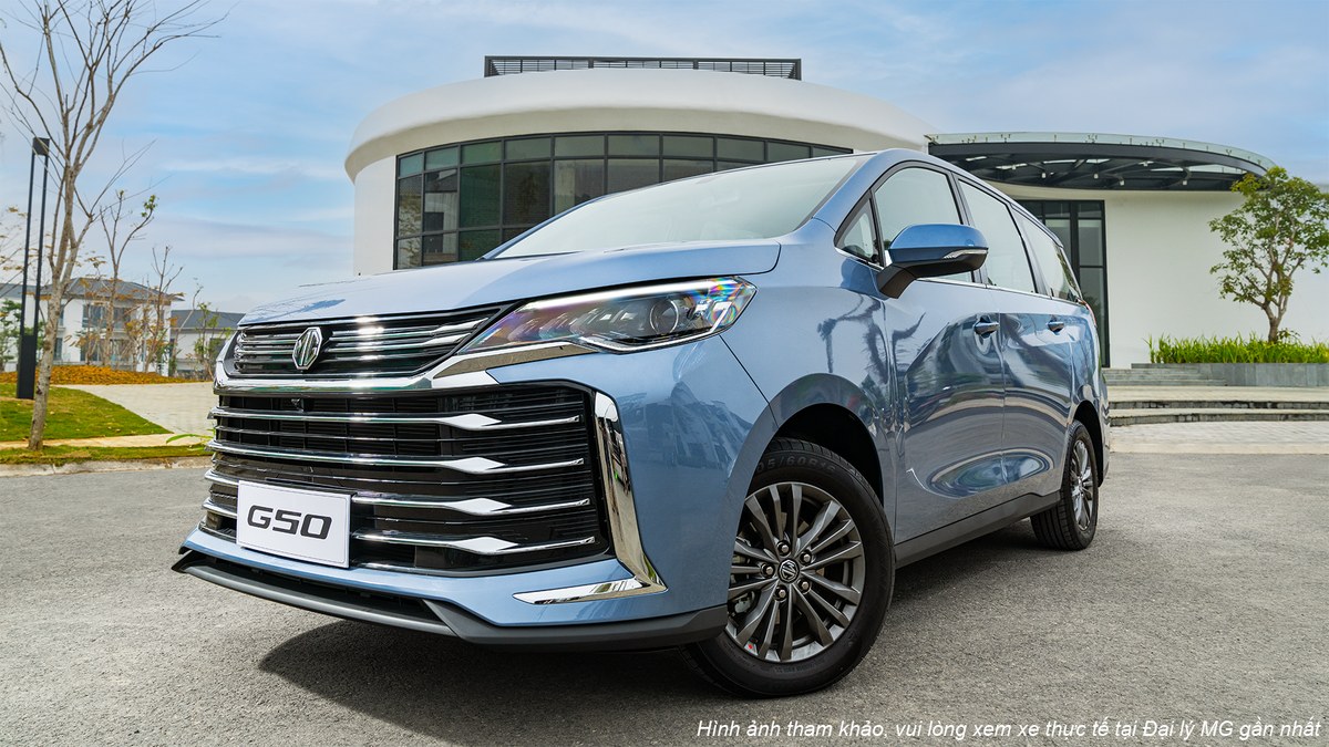MPV MG G50 nhìn chính diện