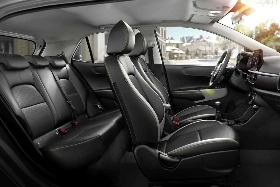 Nội thất gói X-Line của Kia Morning