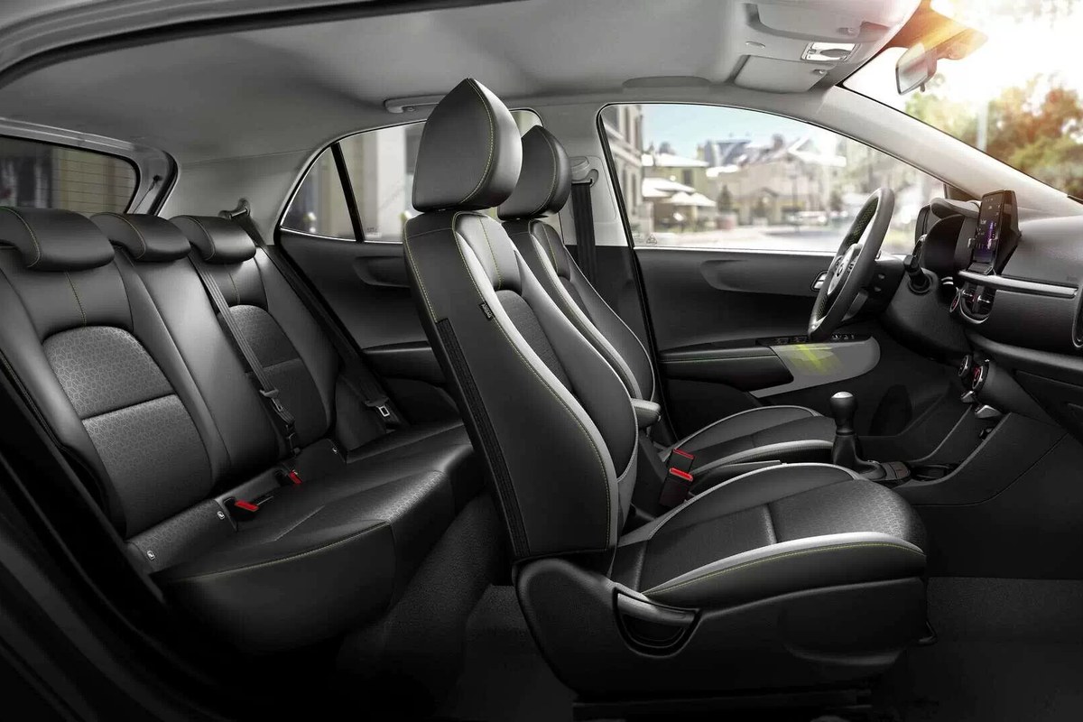 Nội thất gói X-Line của Kia Morning